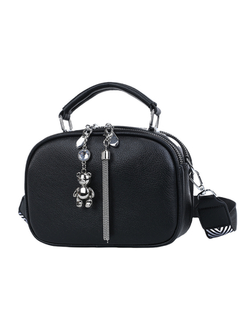BONNIVENNAI Ženska mala ovalna PU crossbody torbica, dvostruke naramenice, zatvarač, poliester podstava, džep za telefon, svakodnevna upotreba, gradski minimalistički stil