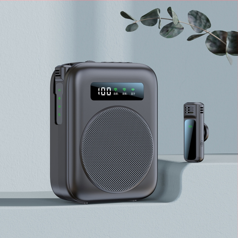 Bezdrôtový PA systém pre učiteľov s Bluetooth mikrofónom, prenosný reproduktor pre sprievodcovské použitie