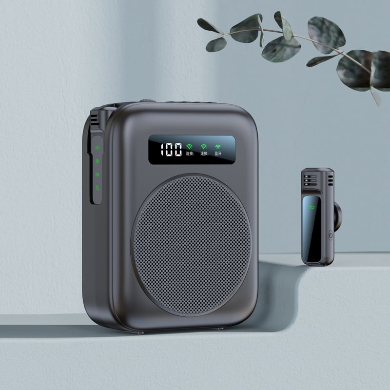 Ασύρματο σύστημα PA για δασκάλους με Bluetooth μικρόφωνο, φορητό ηχείο για ξεναγήσεις
