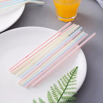 Jednokratne bočne savijane plastične slamke, set od 100 komada, savitljive i produžene, za sokove, pića, čaj s mlijekom i sojinim mlijekom