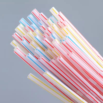 Jednokratne bočne savijane plastične slamke, set od 100 komada, savitljive i produžene, za sokove, pića, čaj s mlijekom i sojinim mlijekom