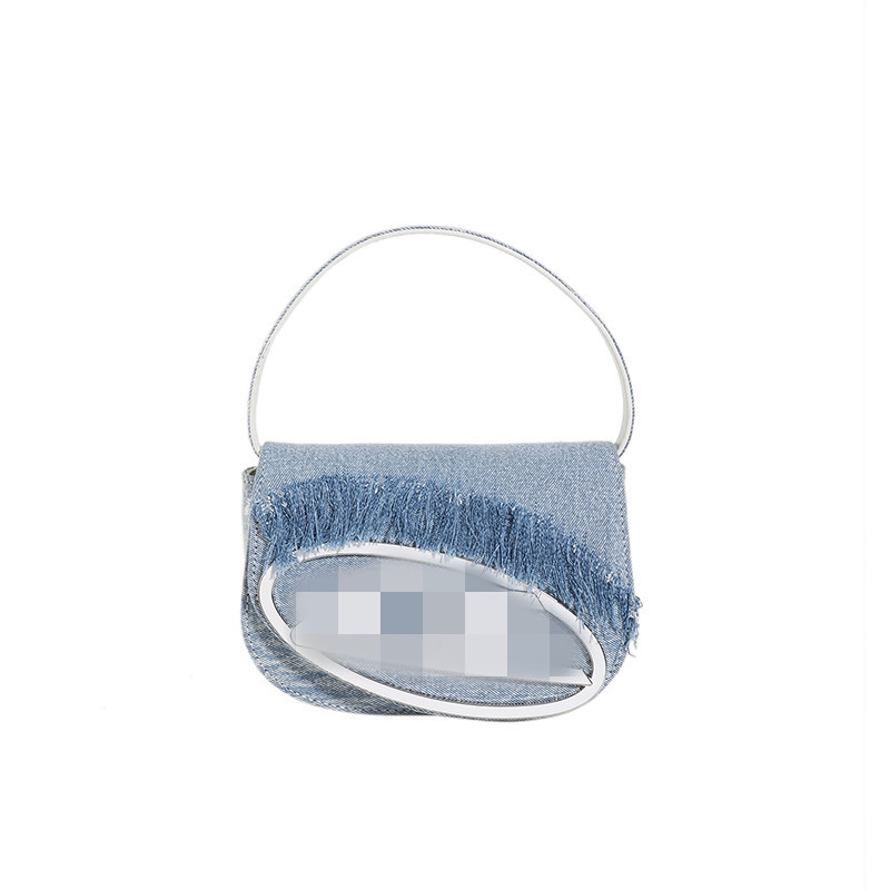 Ženska torba s resicama, mala kvadratna torbica za ramena i crossbody, elegantna
