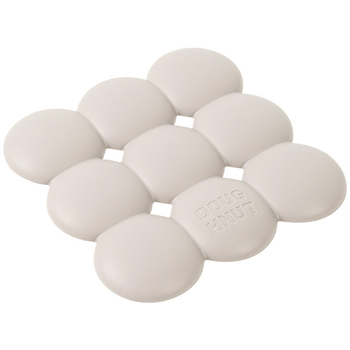 Pad din silicon izolator termic, în formă de donut – covoraș rotund pentru vase, farfurii și suprafețe fierbinți