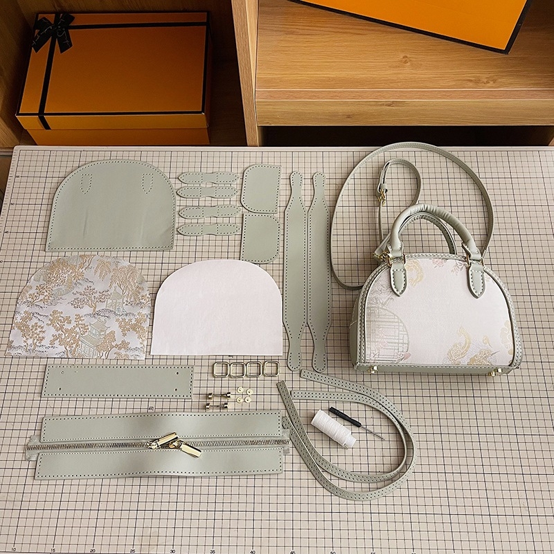 DIY materijalna torba – torba u obliku školjke, luksuzna ženska torba preko ramena, kontrastne boje, kineski stil, jednostavna svakodnevna torba.