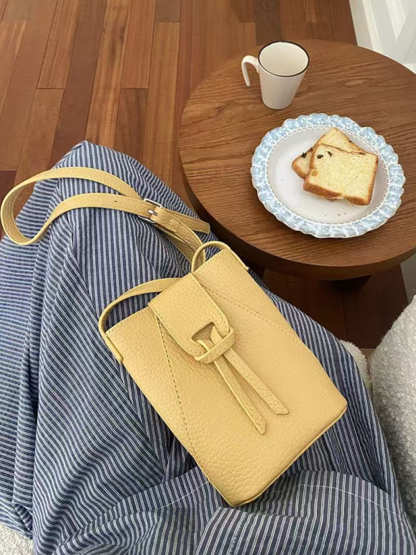 Ženska crossbody torbica za mobitel, PU, vertikalna mala torbica u stilu kofera, svakodnevna uporaba