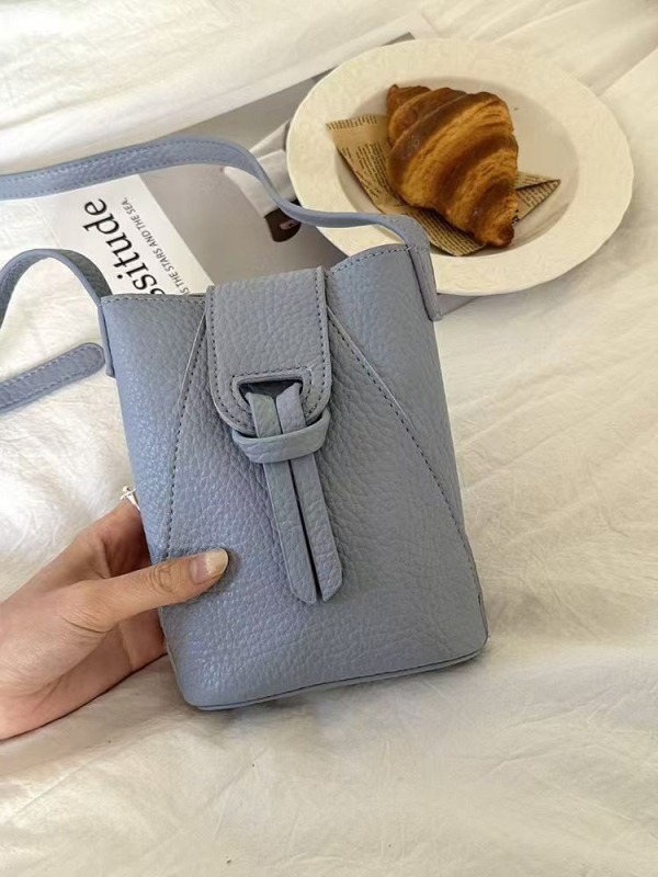 Ženska crossbody torbica za mobitel, PU, vertikalna mala torbica u stilu kofera, svakodnevna uporaba