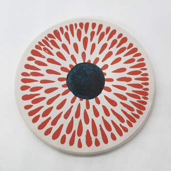 Covoraș rotund din plută, izolație termică, personalizabil în culori, suport ceramic absorbant pentru pahar