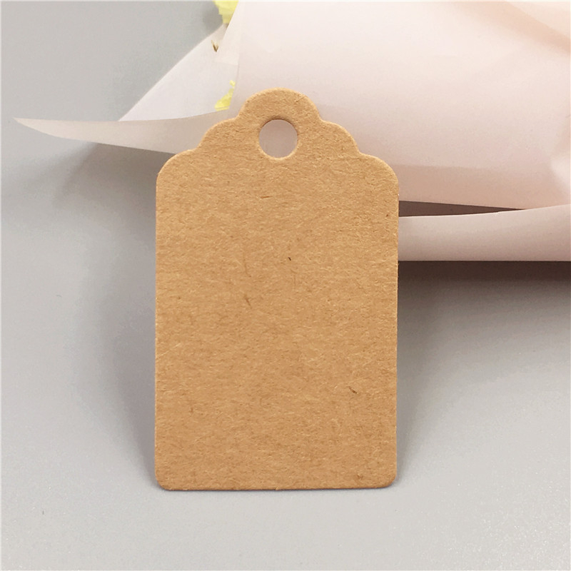 Etichete de mulțumire din hârtie kraft, 3x5 cm, etichete pentru ambalare cadouri