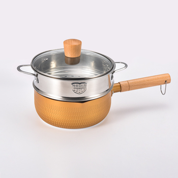 Coș de aburi din oțel inoxidabil 304 pentru chifle, dimensiuni 18/20/22 cm, accesoriu de bucătărie