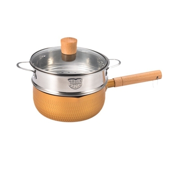 Coș de aburi din oțel inoxidabil 304 pentru chifle, dimensiuni 18/20/22 cm, accesoriu de bucătărie