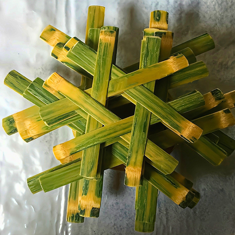 Raft de aburi din bambus pentru orezieră – mini grilă pentru bucătărie, stil retro