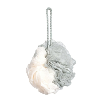 Minge de baie din nylon, cu design floral, pentru curățare corporală