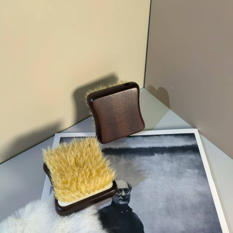 Perie de baie cu peri de porc sălbatic, mâner din lemn de abanos, peri moi, mâner lung pentru curățarea spatelui, prosop de exfoliere manual