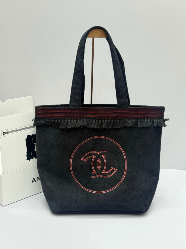 2025 Chanel-inspirirana torbica s resicama, crossbody torba od pamuka, svestrana ženska torba
