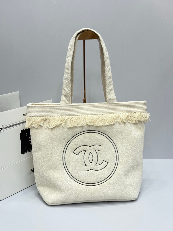 2025 Chanel-inspirirana torbica s resicama, crossbody torba od pamuka, svestrana ženska torba