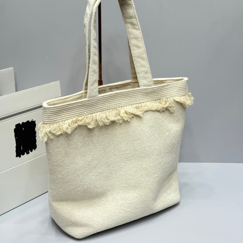 2025 Chanel-inspirirana torbica s resicama, crossbody torba od pamuka, svestrana ženska torba