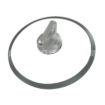 Accesoriu de capac pentru oală din oțel inoxidabil cu presiune mică, 26 cm, abur rotund, inel din piele pentru ventilul de aer