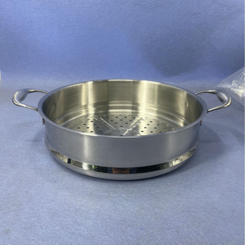 Coș de aburi din oțel inoxidabil pentru orezător electric, coș rotund de aburi, plasă, tavă și strat de abur, dimensiuni 30/32