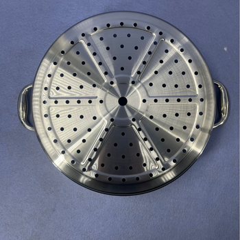 Coș de aburi din oțel inoxidabil pentru orezător electric, coș rotund de aburi, plasă, tavă și strat de abur, dimensiuni 30/32
