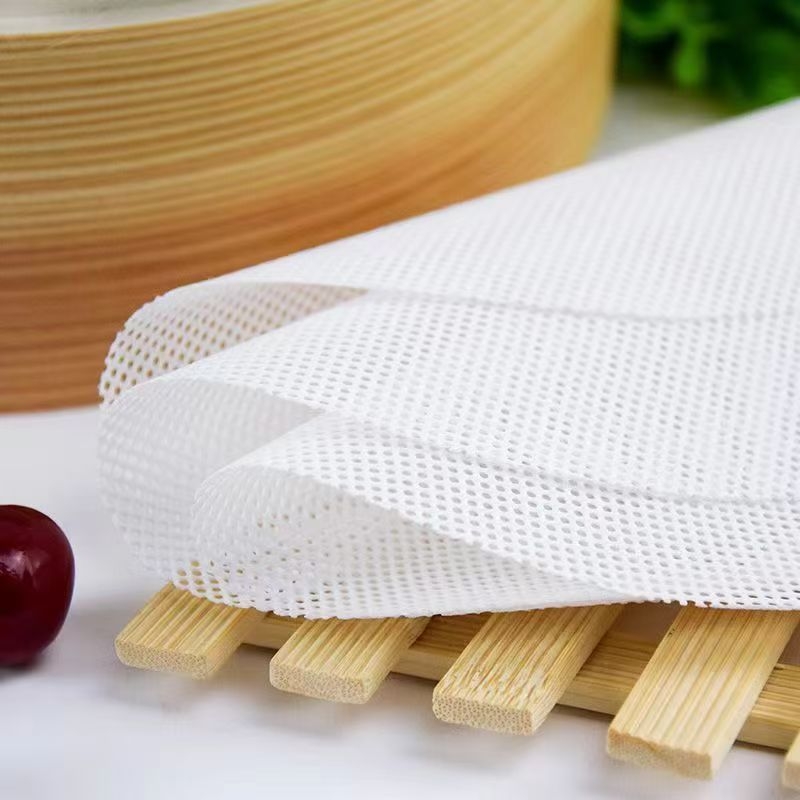 Pânză de abur din silicon, circulară 24 cm, cu două fețe antiaderente, de calitate alimentară, pentru aburirea chiflelor