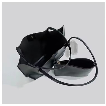Torba za ramena tote s velikim kapacitetom, 2024 nova studentska torba, korejski stil