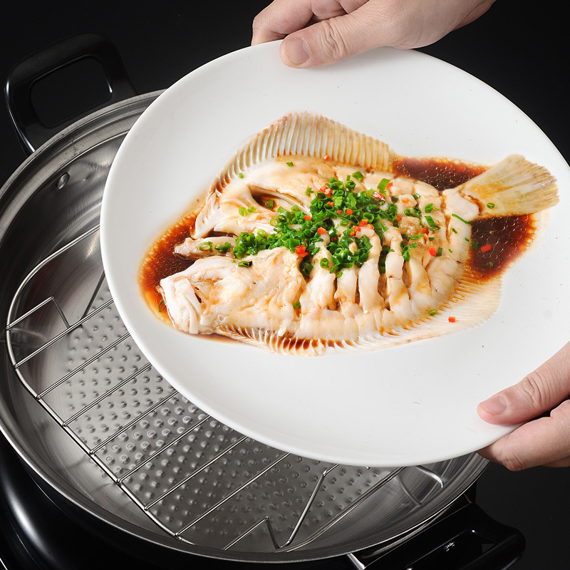 Raft de abur pătrat pentru friteuză cu aer, oțel inoxidabil 304, calitate alimentară