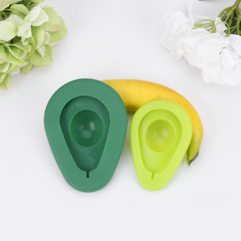 Capac din silicon pentru avocado, menținerea prospețimii - set de 2 bucăți