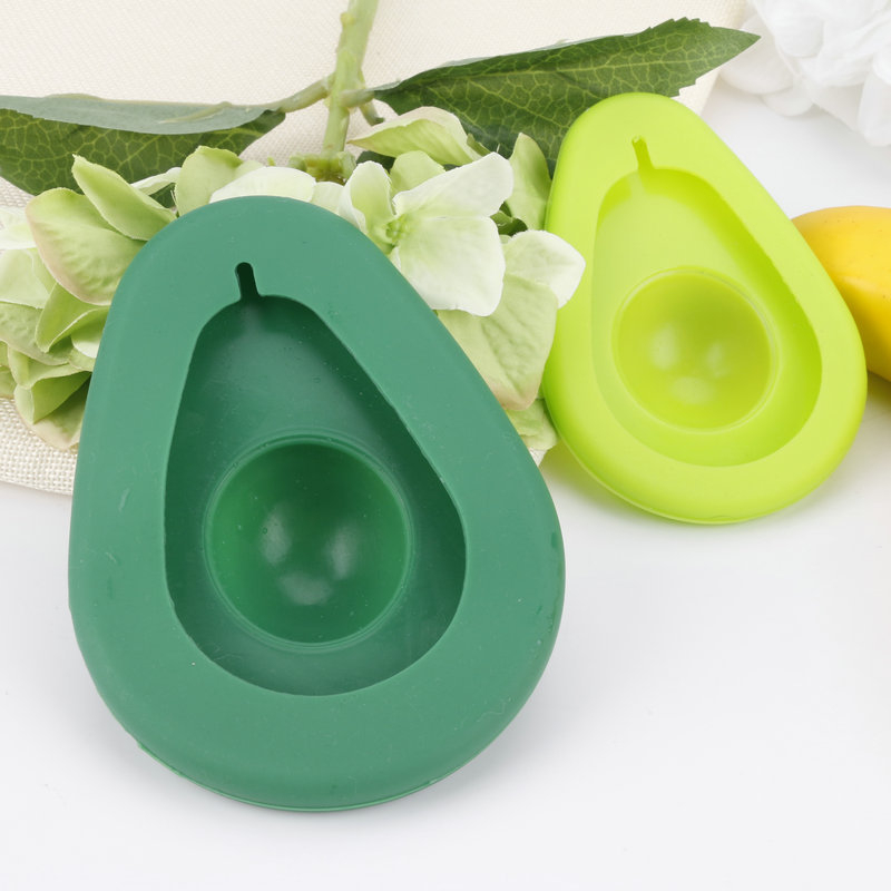 Capac din silicon pentru avocado, menținerea prospețimii - set de 2 bucăți