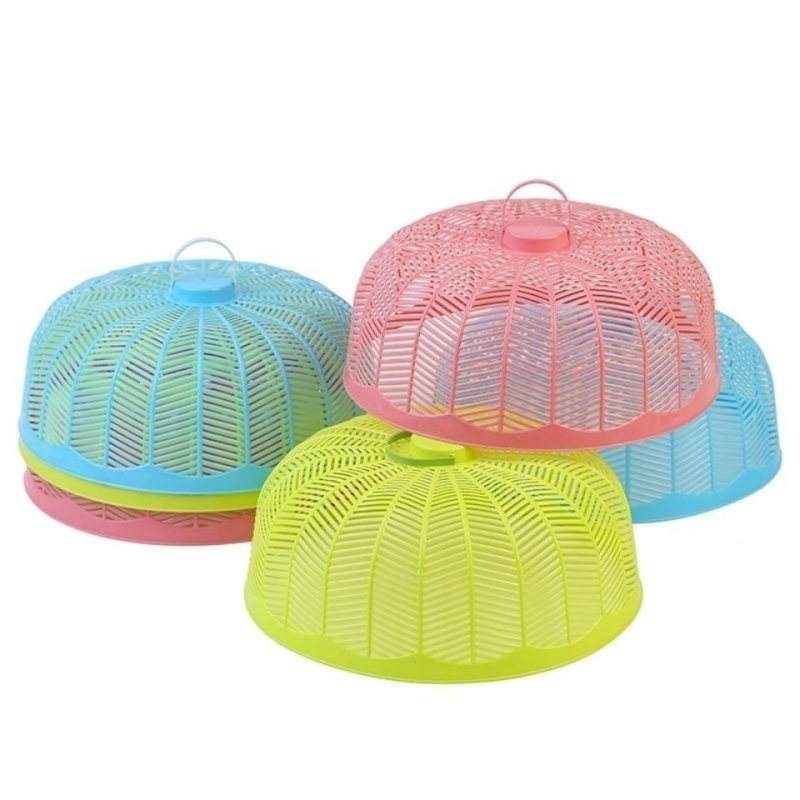 Capac rotund din plastic pentru masă - păstrează mâncarea proaspătă și ține departe muștele