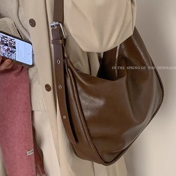 Ženska torba velike kapacitete, novi model 2023, retro stil, tote torba za rame, crossbody, svakodnevna upotreba