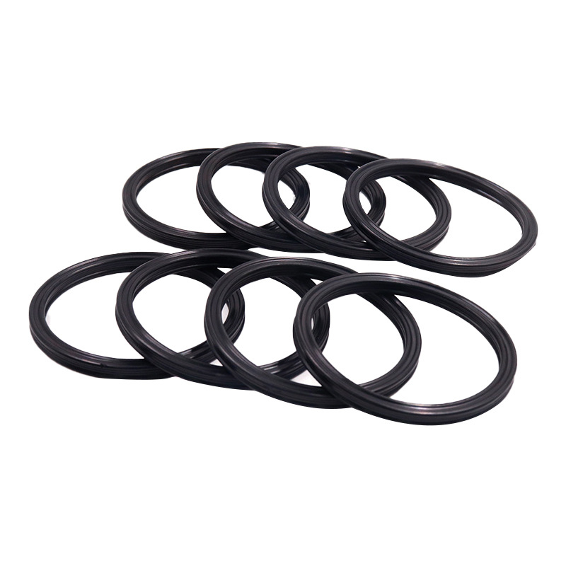 Etanșare X-ring pentru cilindri hidraulici auto, etanșare de piston, FKM/NBR