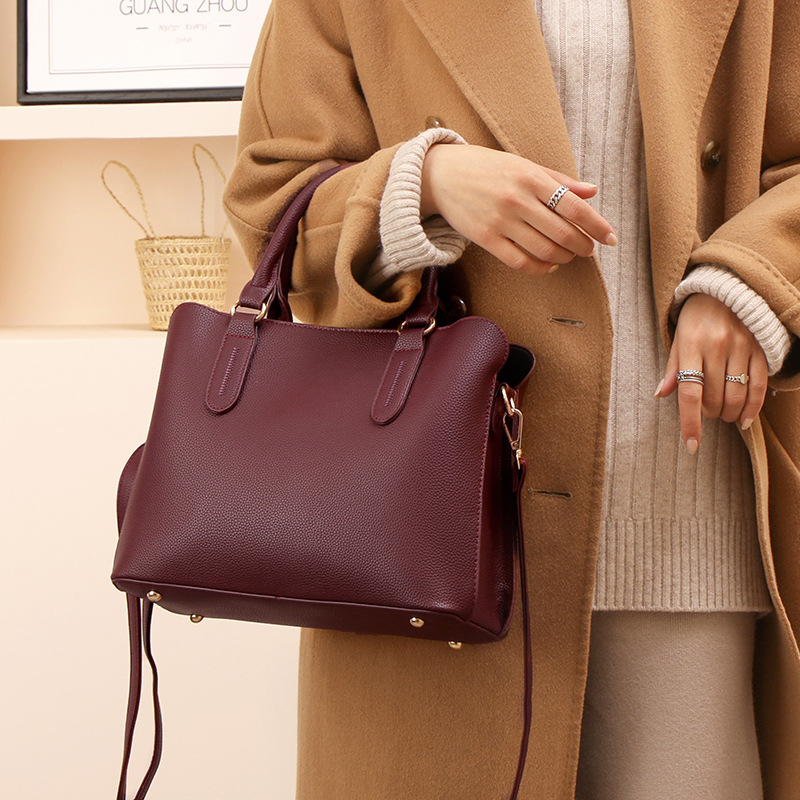Ženska Tote torba 2025 – visoke kvalitete, crossbody s jednim remenom, velika kapaciteta, korejski stil.