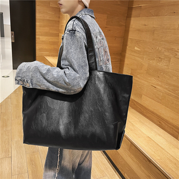 Torba Tote velikog kapaciteta – minimalistički dizajn za posao i školu, ženska torba s dvostrukom naramenicom