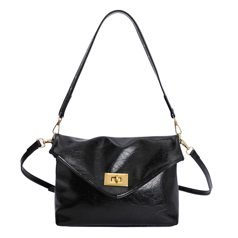 Ženska torbica velikog kapaciteta, 2025 novi stil, crossbody torba preko ramena, mekana tekstura sintetičke kože