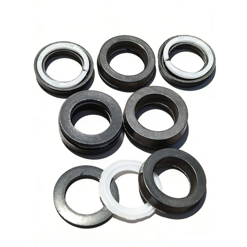 Etanșări de apă pentru pompă cu piston pentru curățare cu presiune înaltă, etanșări textile și accesorii din cauciuc fluorurat