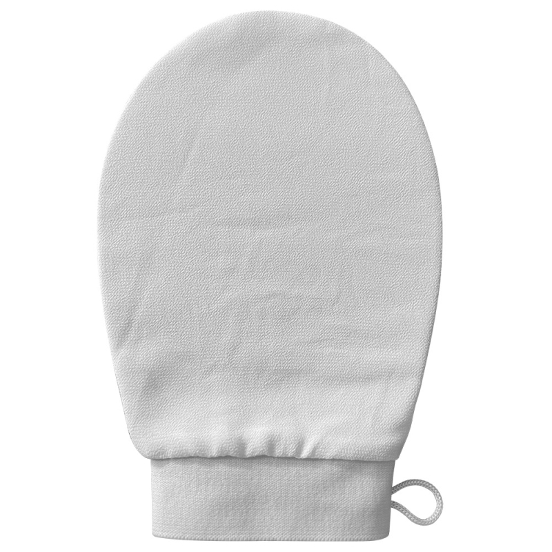 Mănuși de baie din 100% mătase pentru exfoliere și curățare facială, prosop de față din mătase