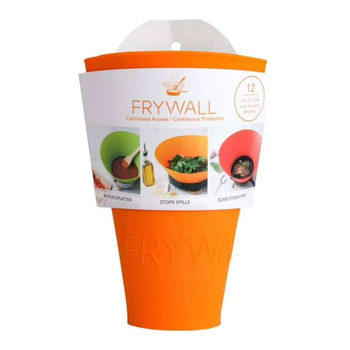 Capac de tigaie din silicon pentru cuptor cu microunde, protecție împotriva stropilor de ulei, imprimare color personalizată cu logo