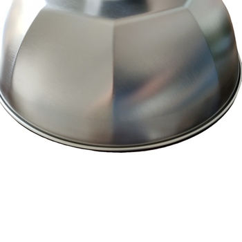 Capac BBQ din oțel inoxidabil, 9 inch, cu mâner PP, capac pentru steak, capac octagonal pentru oală