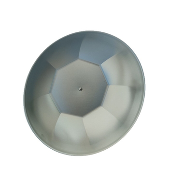 Capac BBQ din oțel inoxidabil, 9 inch, cu mâner PP, capac pentru steak, capac octagonal pentru oală