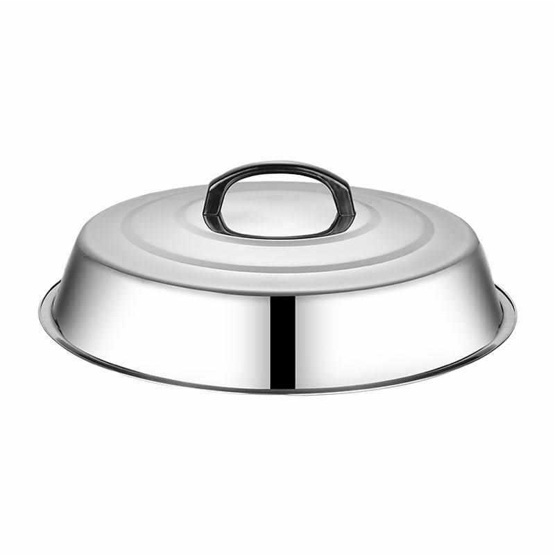 Capac de oală din oțel inoxidabil, nemagnetic, înalt, anti-arzire și anti-vărsare