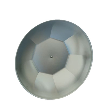 Cap din oțel inoxidabil de 9 inch, în formă de fotbal, pentru fripturi, BBQ, torturi și feluri occidentale