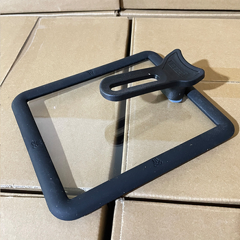 Capac pentru tigaie Tamagoyaki, capac dreptunghiular din silicon, capac de sticlă pentru tigaie mică