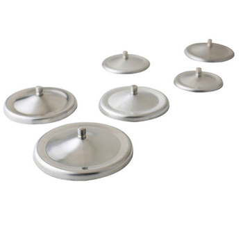 Capac pentru ceașcă din oțel inoxidabil, izolație termică, mărimea 3, diametru 10.3 cm