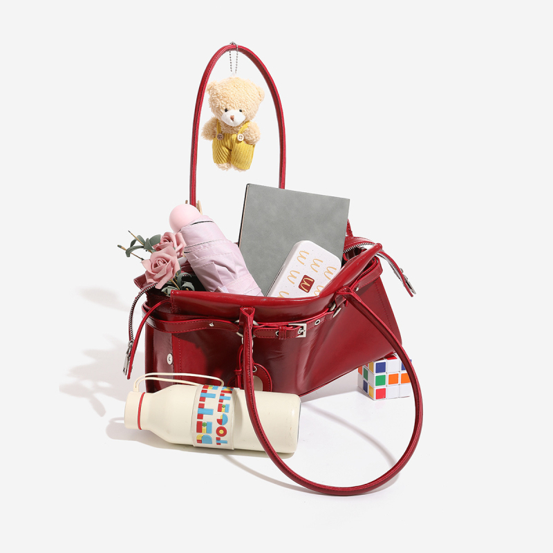 Ženska PU torba za rame, velika zapremina tote torba, gradski stil, proljeće 2025