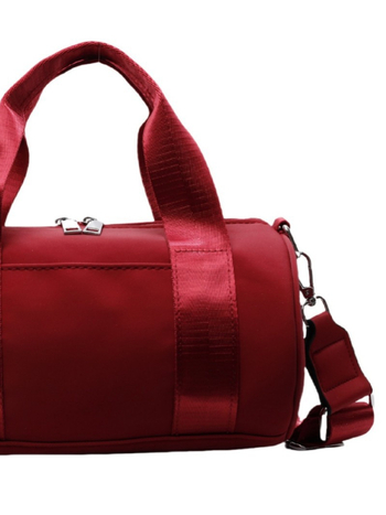 Midsummer Years 2025 Unisex Cylindrična Torba za Rameno i Crossbody, Veliki Kapacitet, Najlon, Vrhunski Dojam