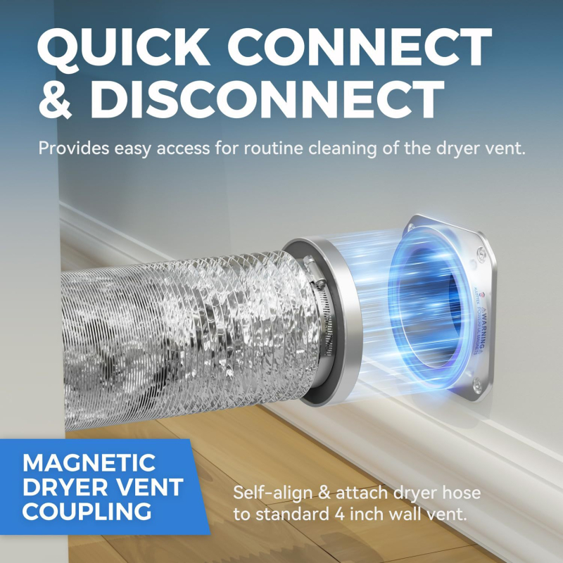 Conductă magnetică de evacuare a uscătorului DV180