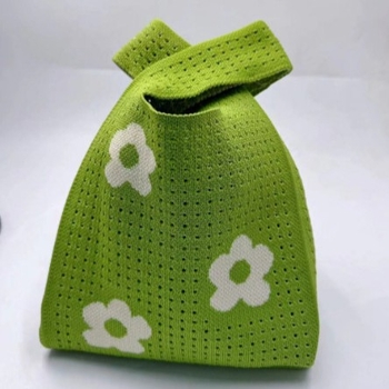 Ženska pletena crossbody torba, mala, originalni dizajn za proljeće i jesen