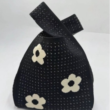 Ženska pletena crossbody torba, mala, originalni dizajn za proljeće i jesen