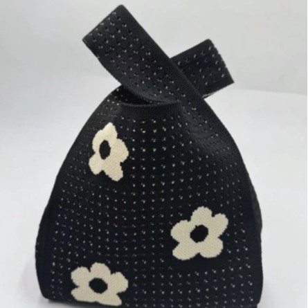Ženska pletena crossbody torba, mala, originalni dizajn za proljeće i jesen