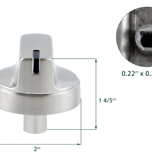 WB03X29300 Buton de control pentru arzătorul de gaz, cuptor și plită - piese de schimb și accesorii